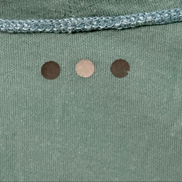 Three Dot Aqua Tank Tee, sz M - Picture 6 of 7